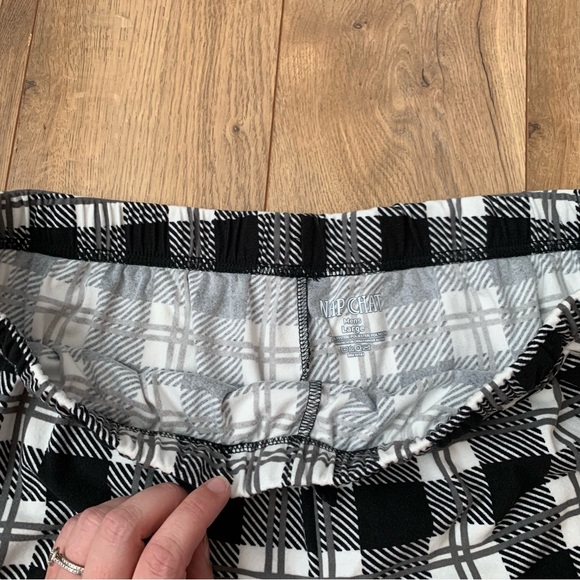 Nap Chat Plaid Pajama Bottoms - Picture 5 of 6